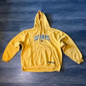 Vintage 2000s Knights Apparel Southern Miss Hoodie Sz 2XL Golden Eagles College